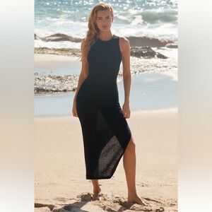 Anthropologie Sunday in Brooklyn Twist-Front Maxi Dress